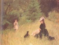 Morisot, Berthe - On the Lawn